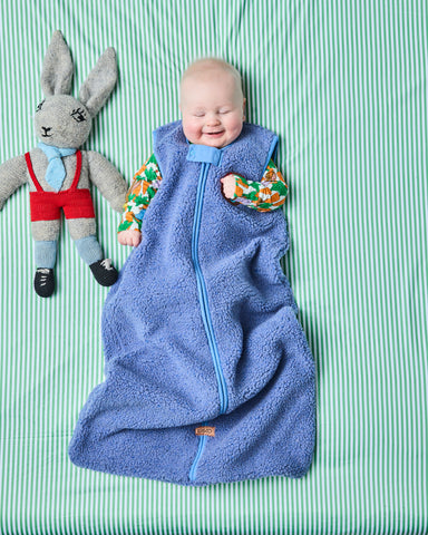 Tarragon Stripe Organic Cotton Baby Fitted Sheet - Cot