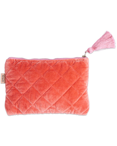 Poppy Queen Velvet Cosmetics Purse