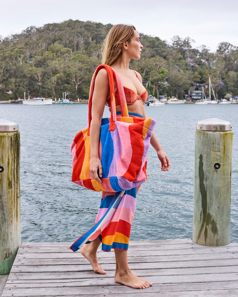 Surfs Up Organic Cotton Sarong