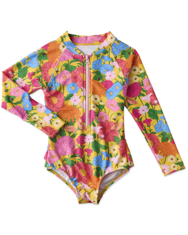 Follow The Sun Long Sleeve Bathers