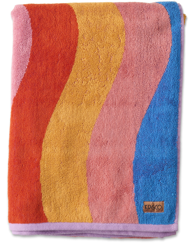 Surfs Up Terry Beach Towel