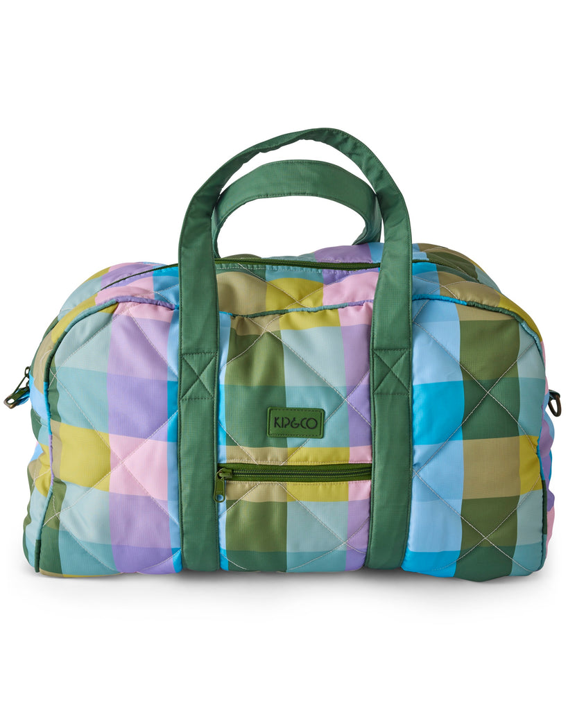 Sorbet Tartan Duffle Bag