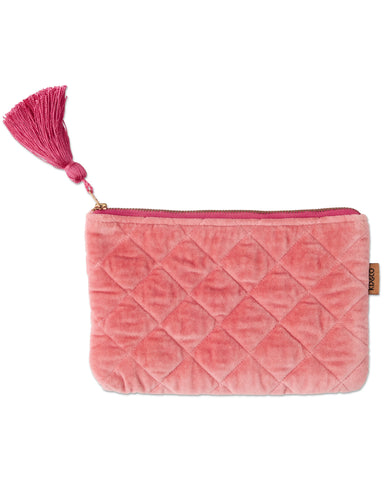 Strawberry Velvet Cosmetic Purse