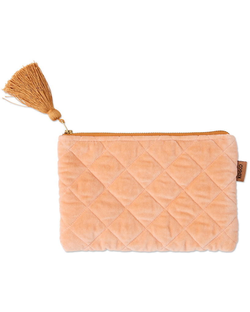 Melon Velvet Cosmetic Purse
