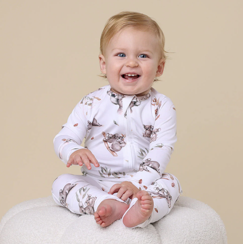 Koala Organic Snugglesuit Convertible Romper
