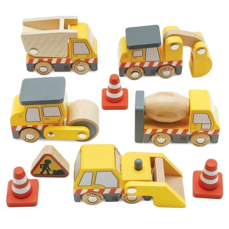 Construction Toy Cars, Trucks, Diggers Set