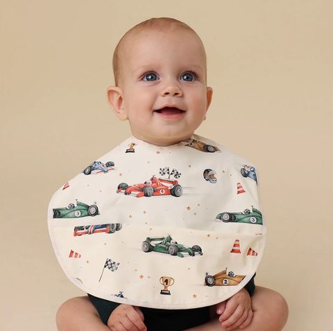 Snuggle Bib - Little Racers