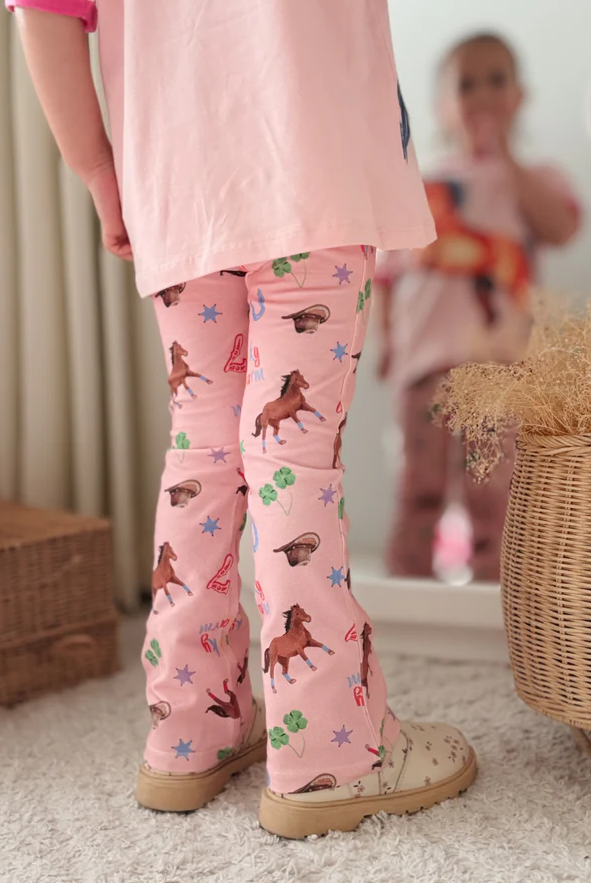 Lucky Charm Flared Legging