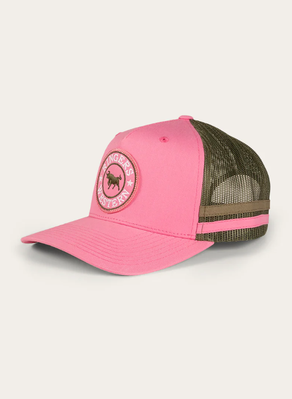 McCoy Trucker Cap - Melon / Army