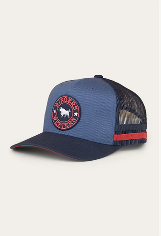 McCoy Kids Trucker Cap - Yale Blue / Navy