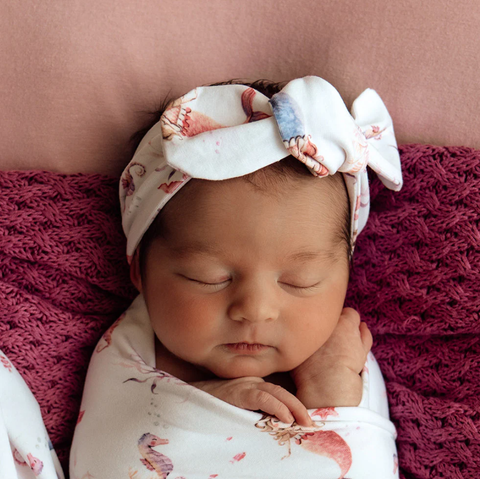 Topknot Headband - Mermaid