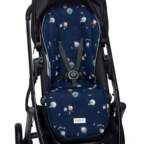 Universal Organic Pram Liner - Milky Way