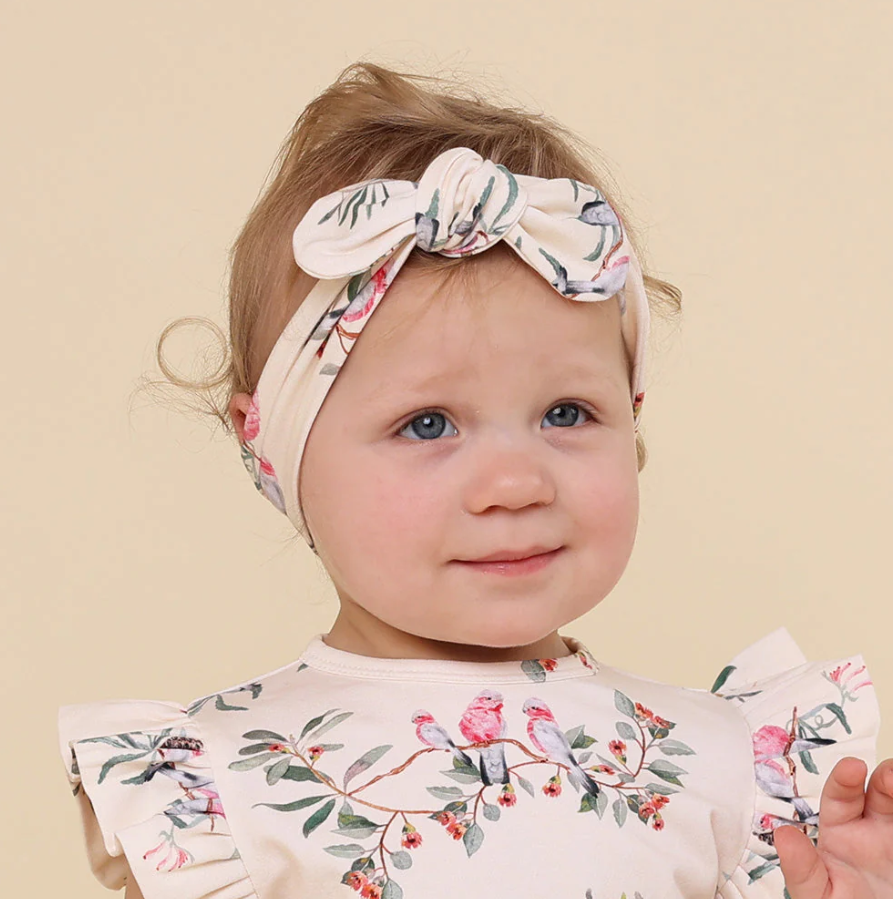 Topknot Headband - Native Bird