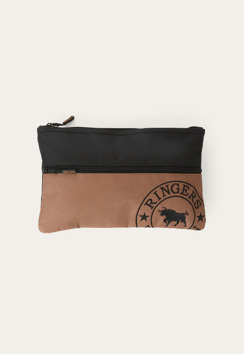 Spencer Pencil Case - Brown / Black
