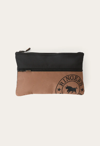 Spencer Pencil Case - Brown / Black