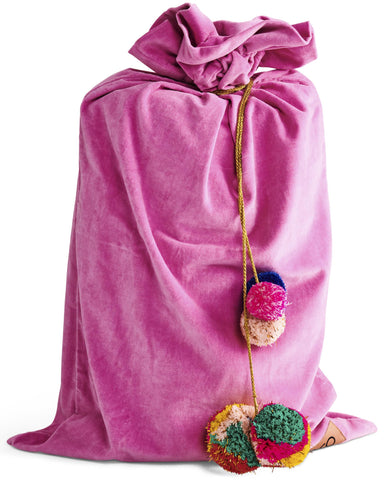 Rose Velvet Santa Sack