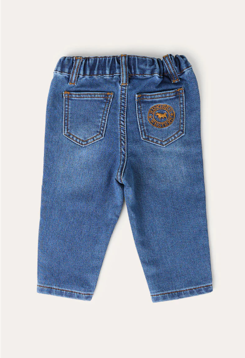 Rusty Babies Denim Pull On Jean - Classic Blue