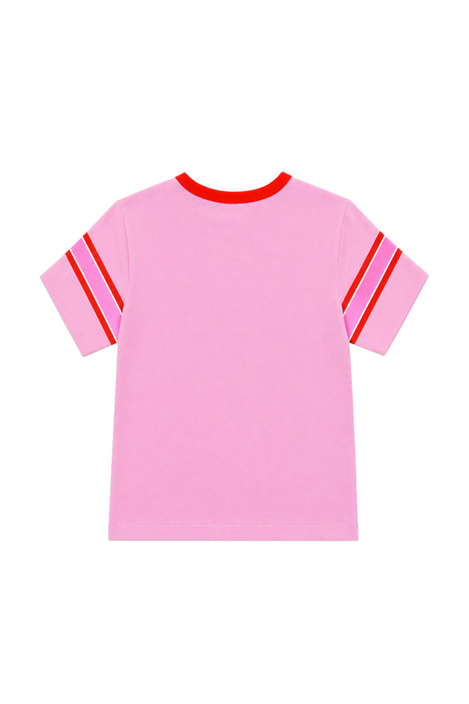 Santa Quad Tee - Pink