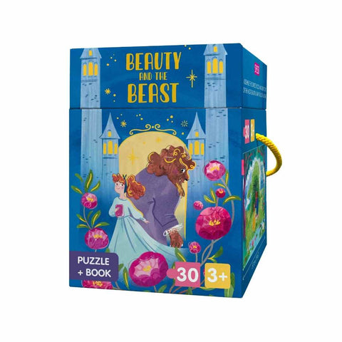 Fairy Tale Puzzle & Book Set - Beauty and the Beast