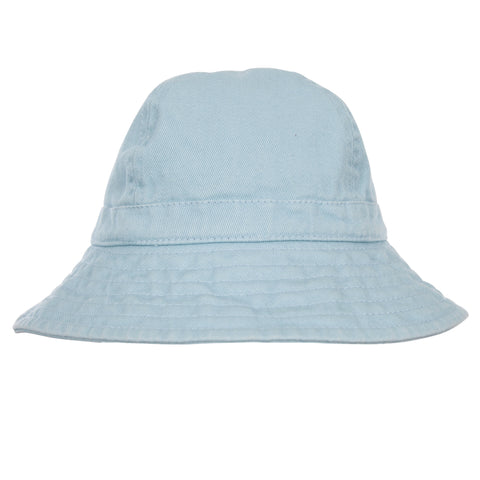 Blue Wide Brim Infant Hat