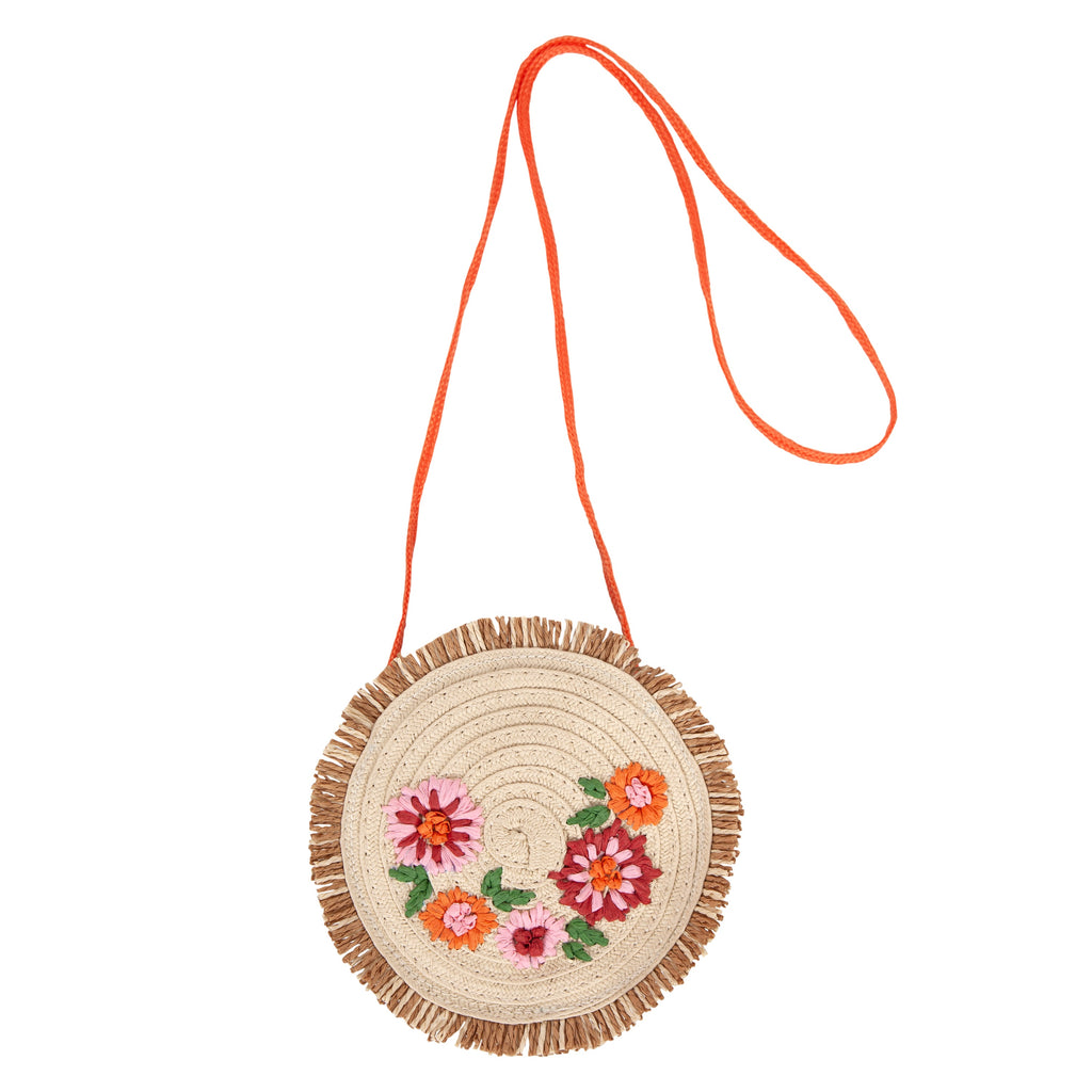 Dahlia Straw Bag