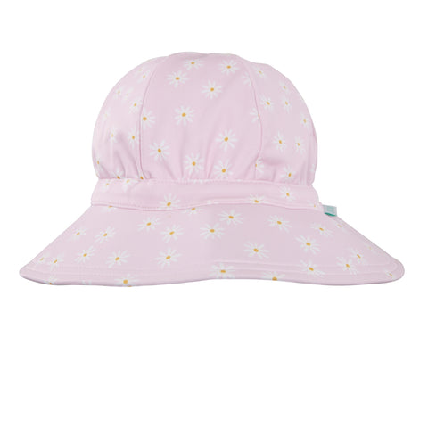 Daisy Fields Wide Brim Swim Hat