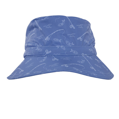 Gone Fishing Wide Brim Swim Bucket Hat