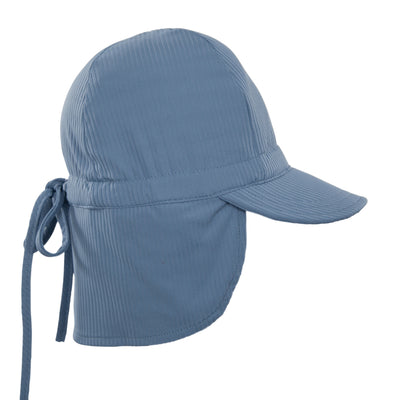 Atlantic Blue Swim Flap Cap