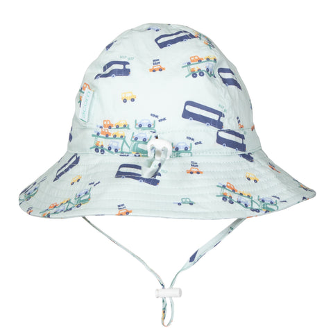 Beep Beep Wide Brim Infant Hat