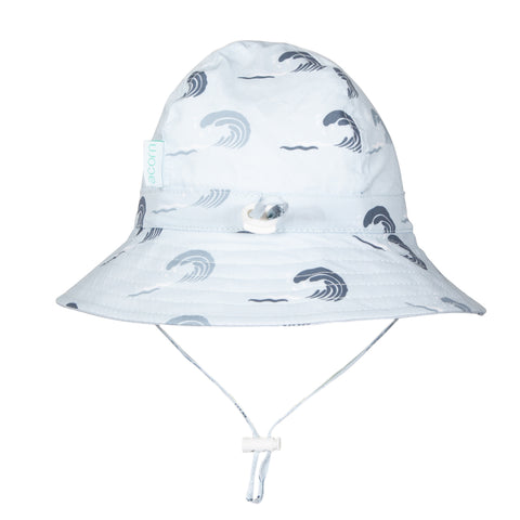 Wave Curl Wide Brim Infant Hat