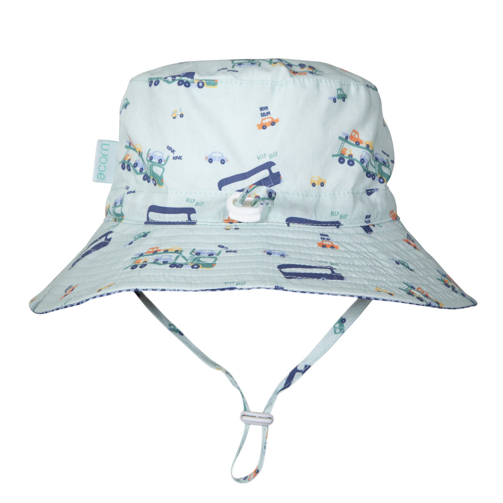 Beep Beep Wide Brim Bucket Hat