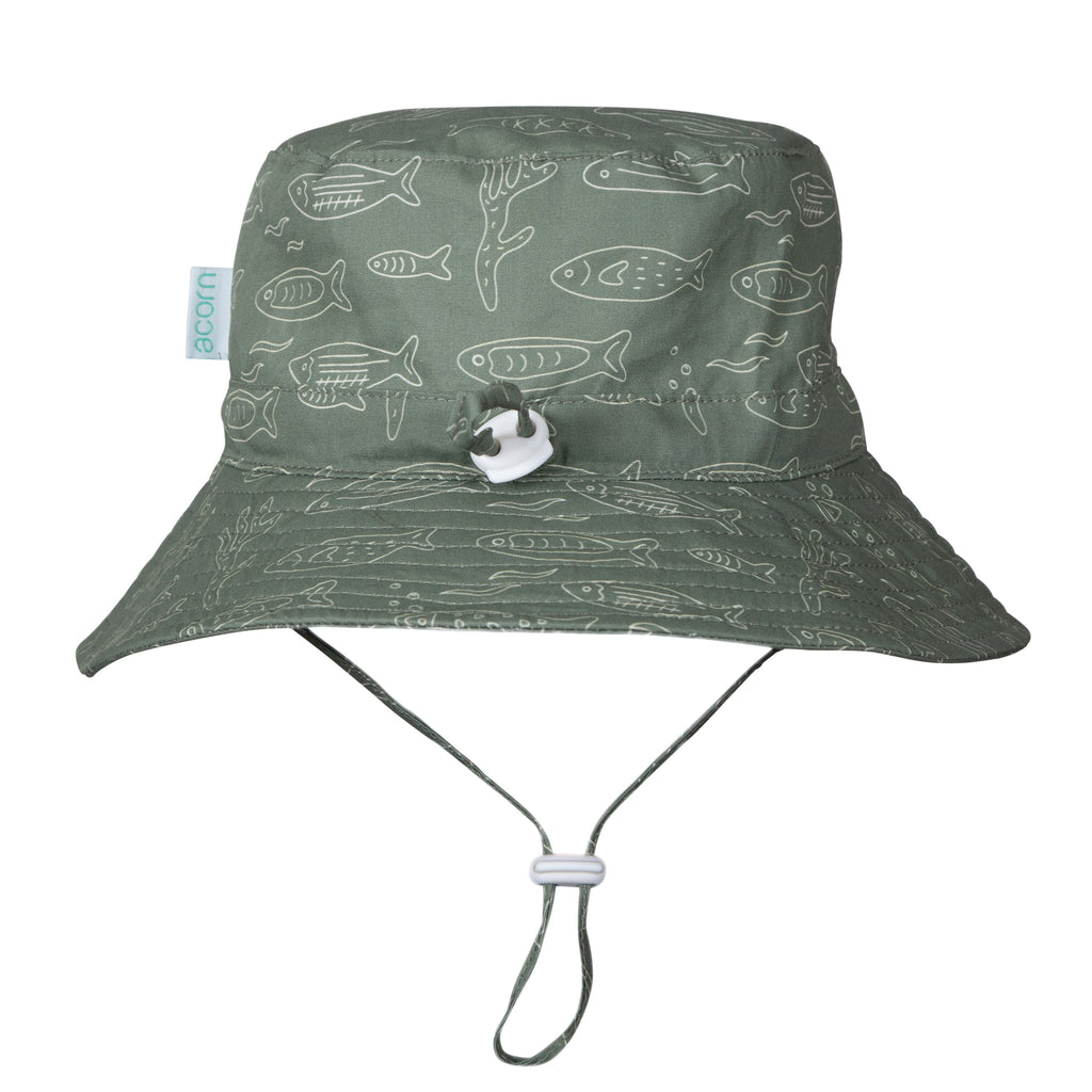 School of Fish Wide Brim Bucket Hat