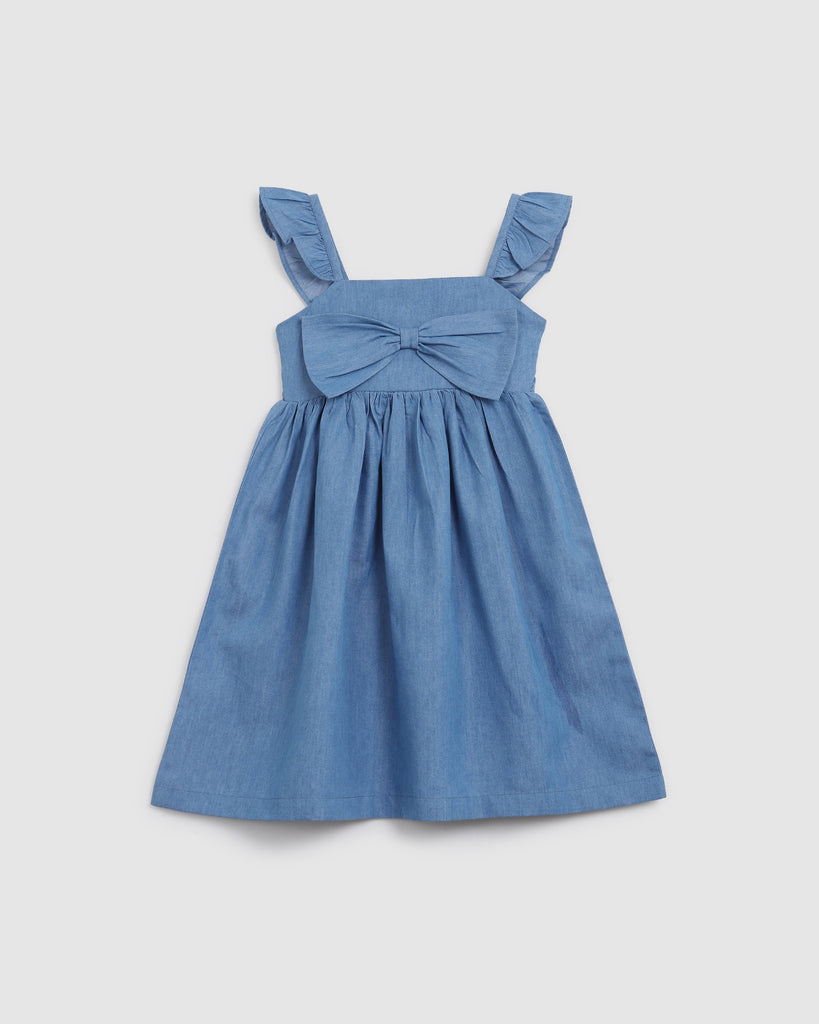 Belle Dress - Chambray