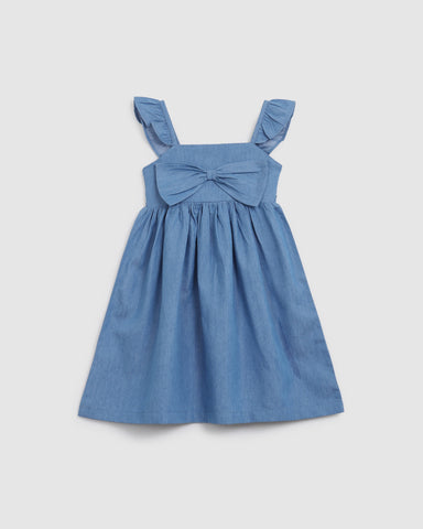 Belle Dress - Chambray