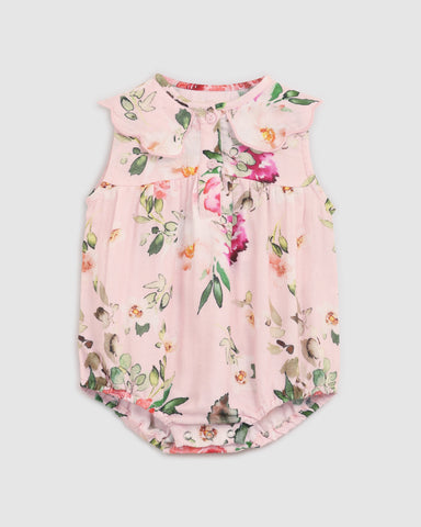 Flossy Playsuit - Darling Petal