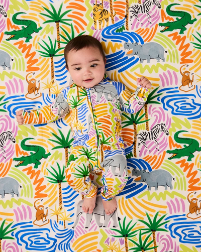 Savannah Organic Cotton Baby Fitted Sheet Cot