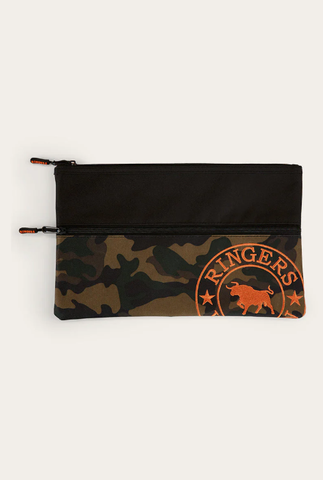 Spencer Pencil Case - Black / Camo