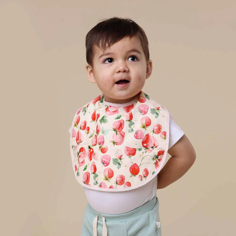 Snuggle Bib - Strawberry