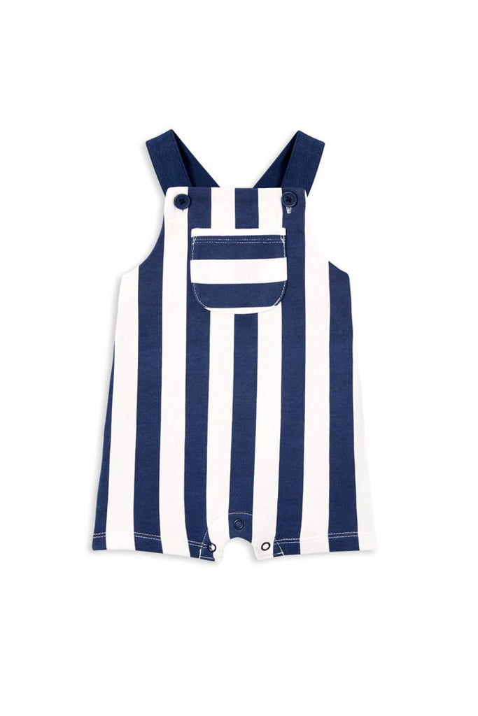 Stripe Fleece Overall