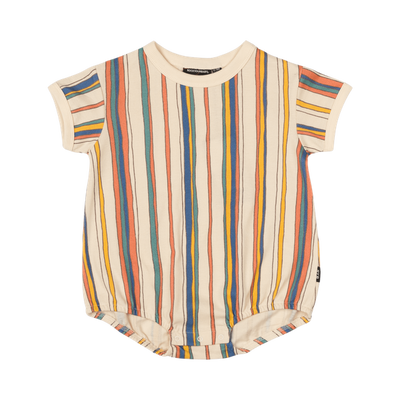 Stripe Polo Oversized Bodysuit