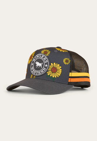 Sunflower Kids Trucker Cap - Black / Multi