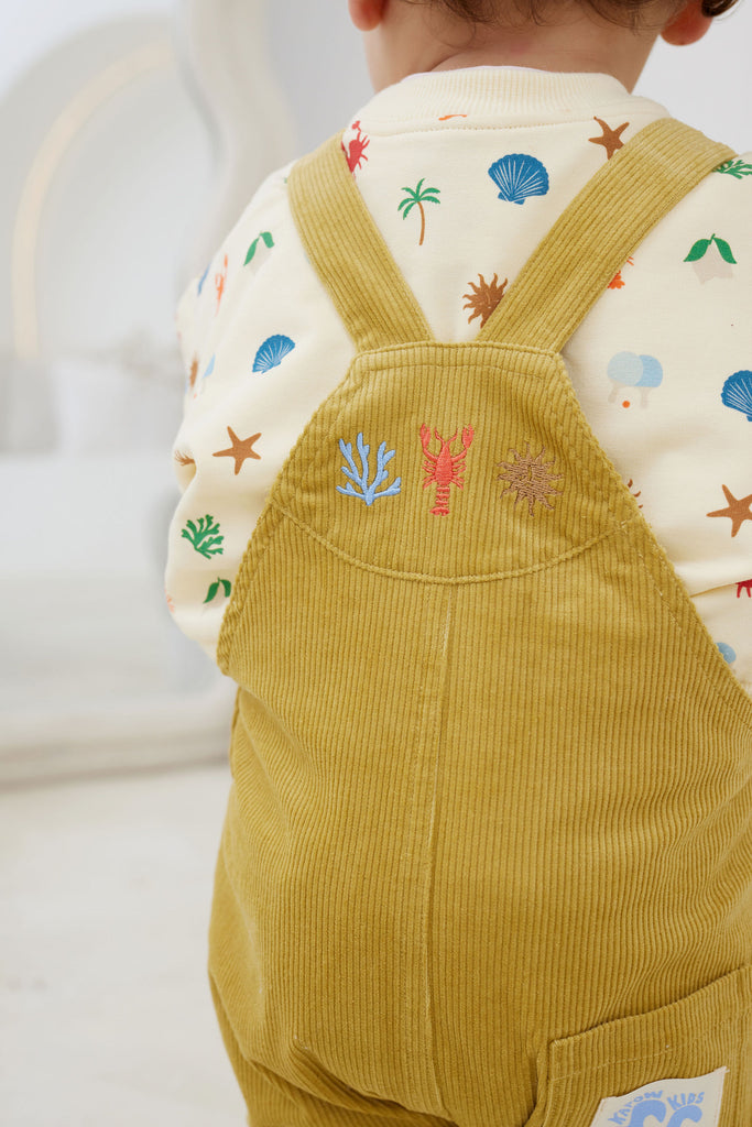 Sunshine Corduroy Overalls