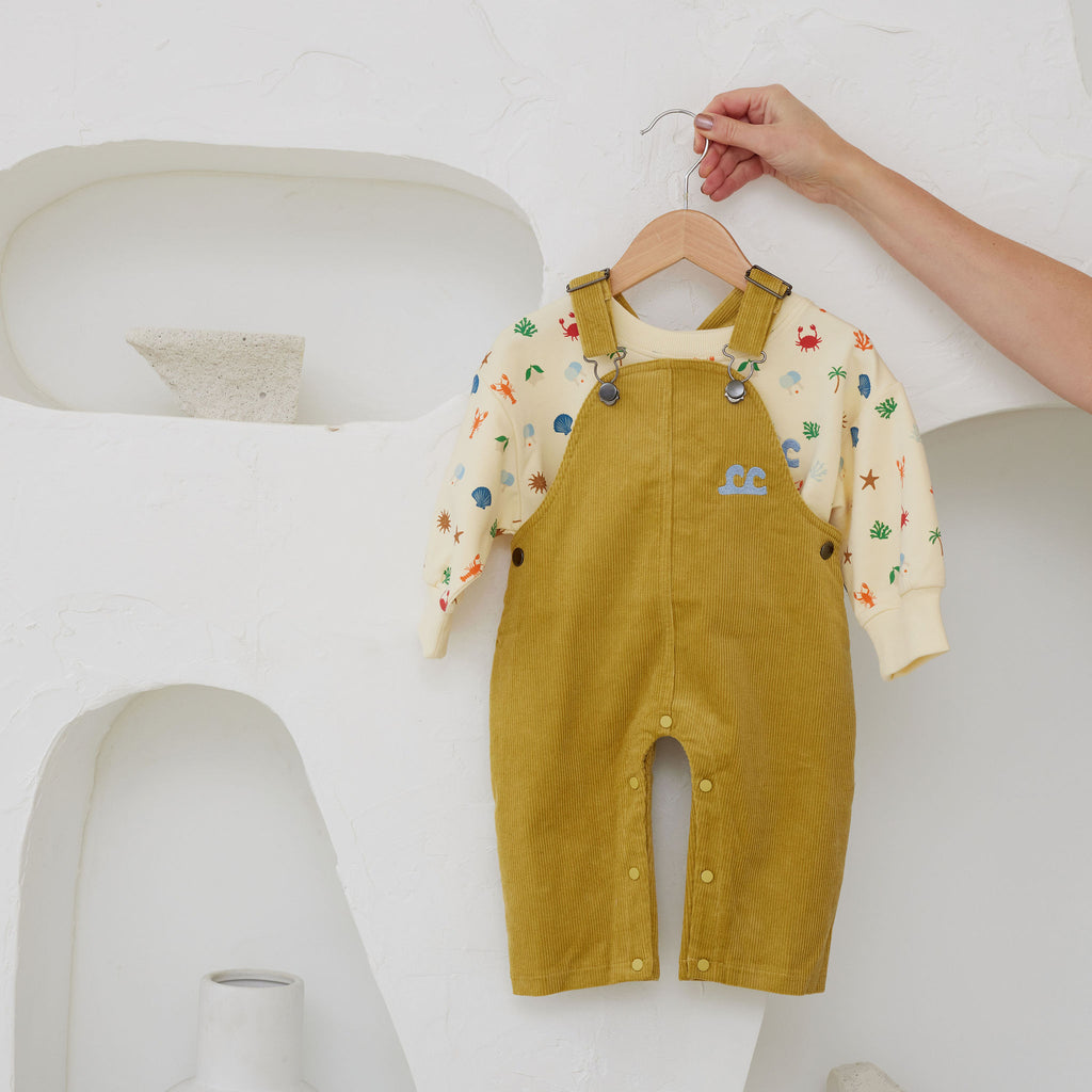 Sunshine Corduroy Overalls