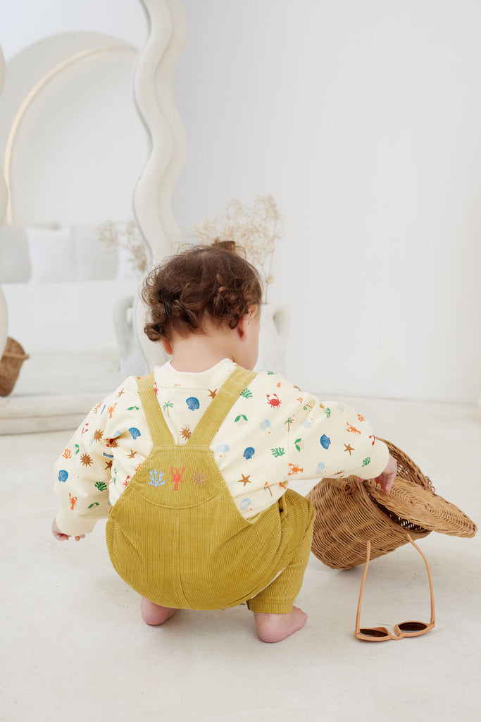 Sunshine Corduroy Overalls