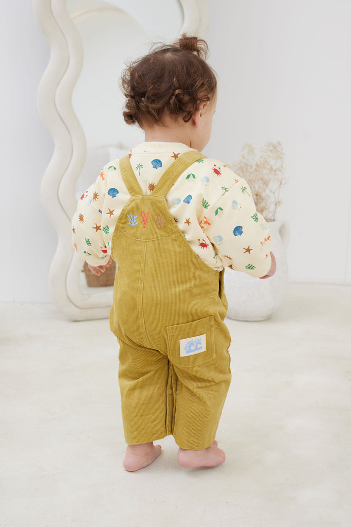 Sunshine Corduroy Overalls