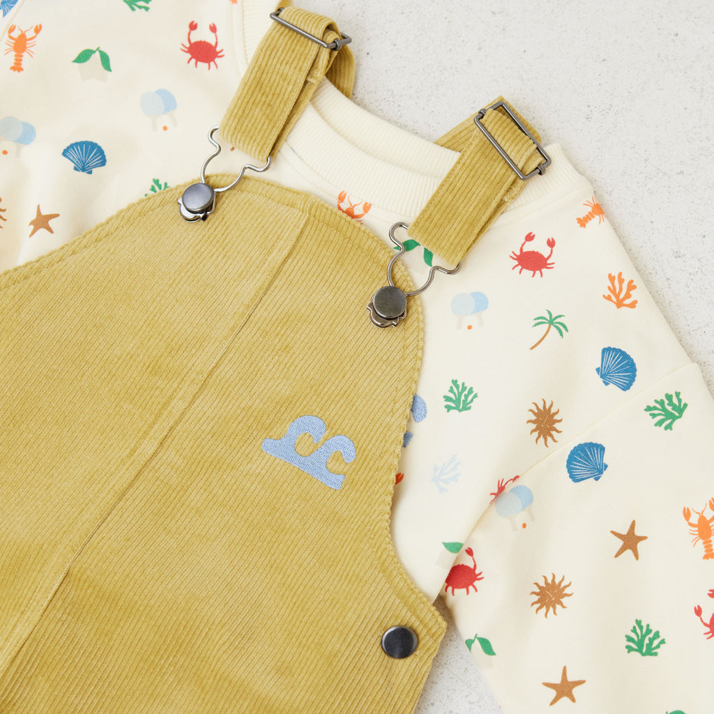 Sunshine Corduroy Overalls