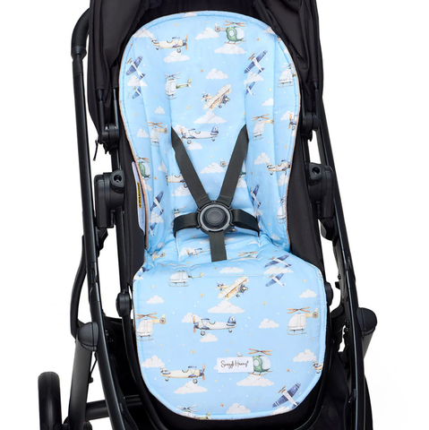Universal Organic Pram Liner - Taking Flight