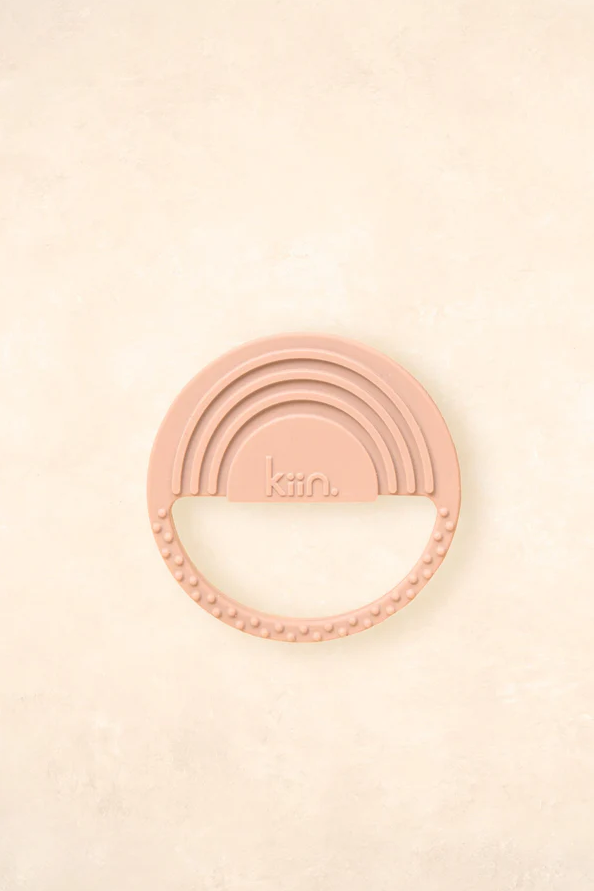 Rainbow Silicone Teether - Blossom