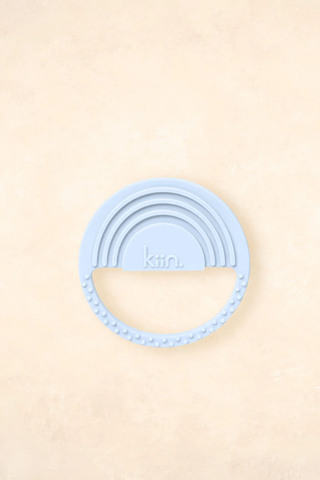 Rainbow Silicone Teether - Pastel Sky