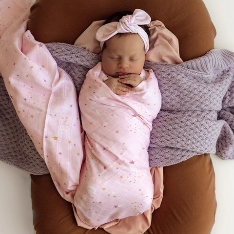 Organic Muslin Wrap - Twinkle